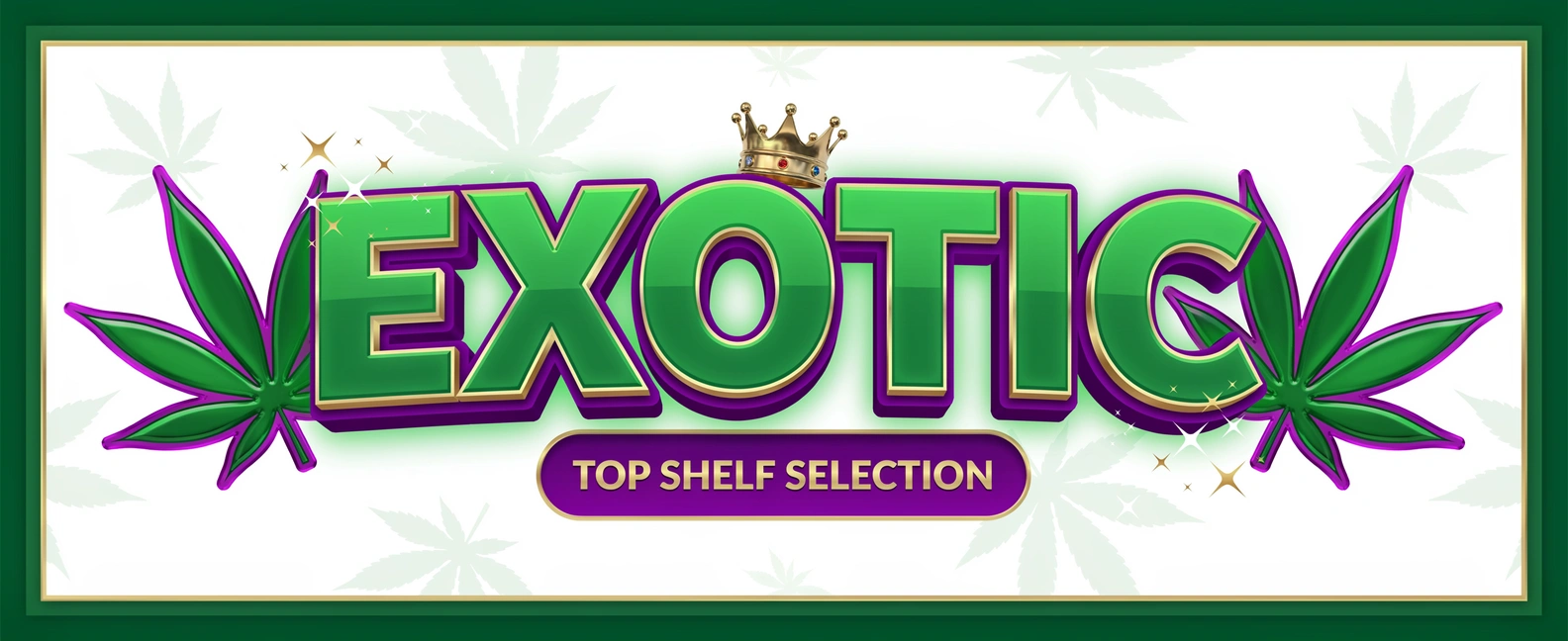 Exotic Cannabis Flower โ Ultra-rare, top-shelf genetics ยท THC 35-39%