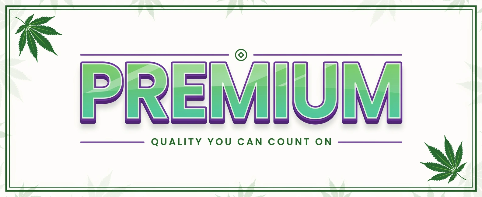 Premium Cannabis Flower — Explore the Premium flower tier